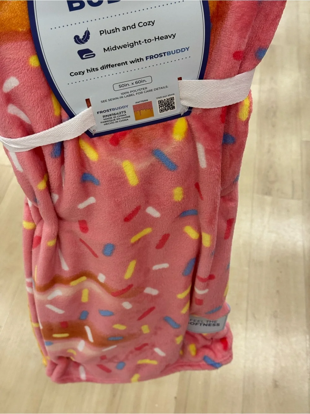 frost buddy Pink Sprinkle Kids Pajama Set - Cozy Plush